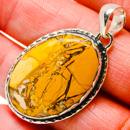 Brecciated Mookaite Pendants handcrafted by Ana Silver Co - PD18335