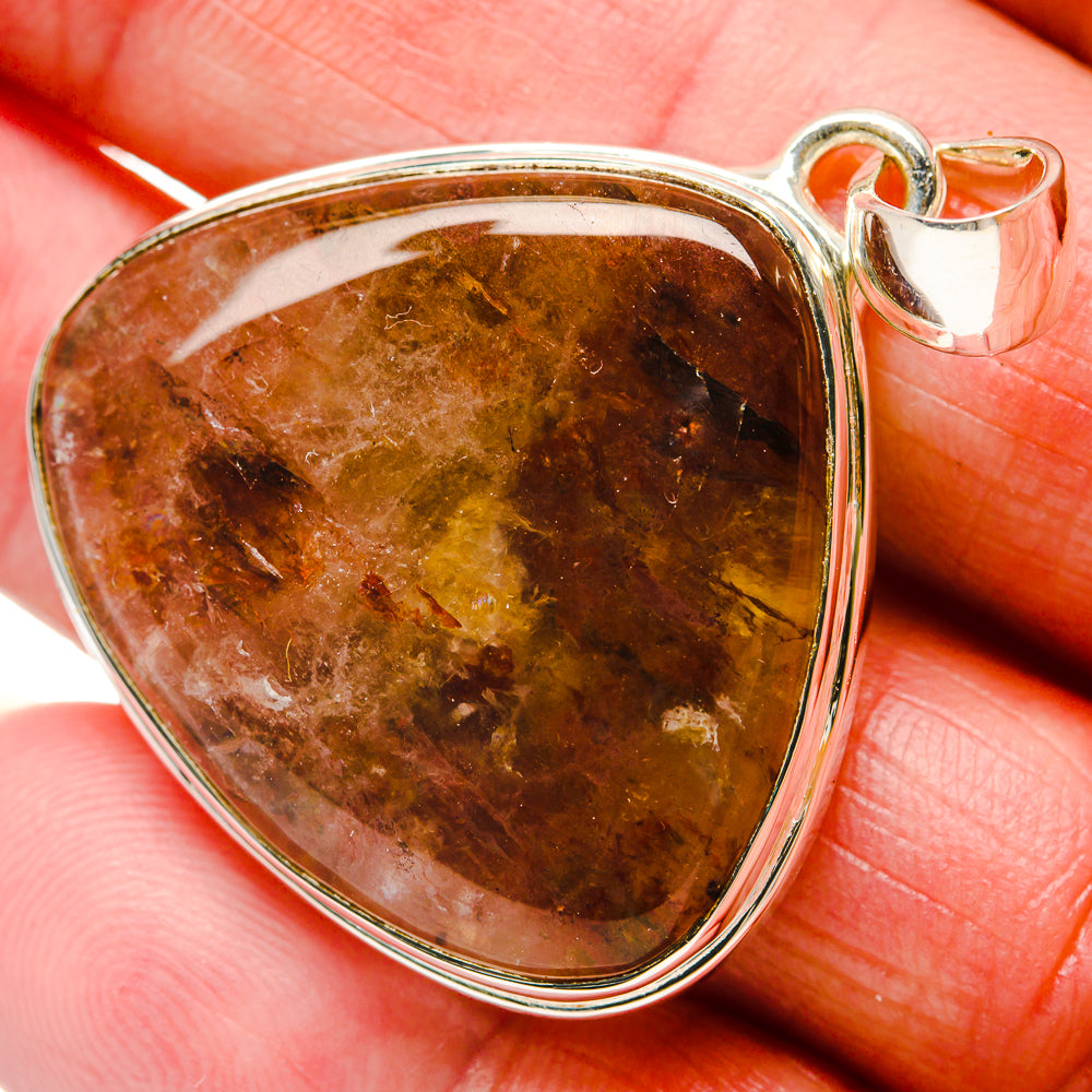 Sunstone Pendants handcrafted by Ana Silver Co - PD18339