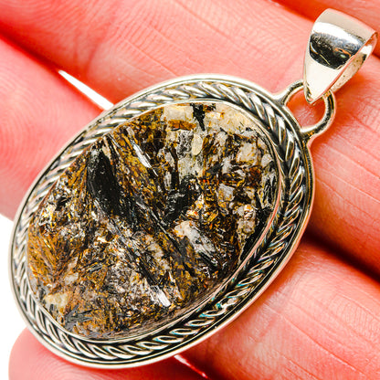 Astrophyllite Pendants handcrafted by Ana Silver Co - PD18360
