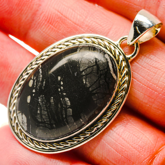 Picasso Jasper Pendants handcrafted by Ana Silver Co - PD18372