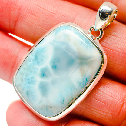 Larimar Pendants handcrafted by Ana Silver Co - PD18373