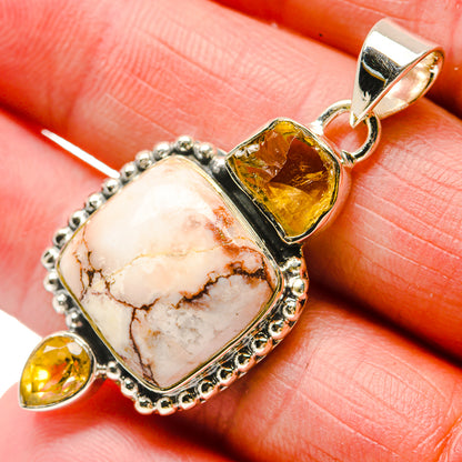 Wild Horse Jasper Pendants handcrafted by Ana Silver Co - PD18396