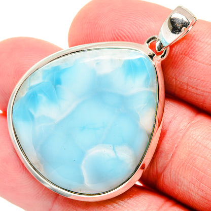 Larimar Pendants handcrafted by Ana Silver Co - PD18408