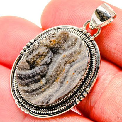 Desert Druzy Pendants handcrafted by Ana Silver Co - PD18412