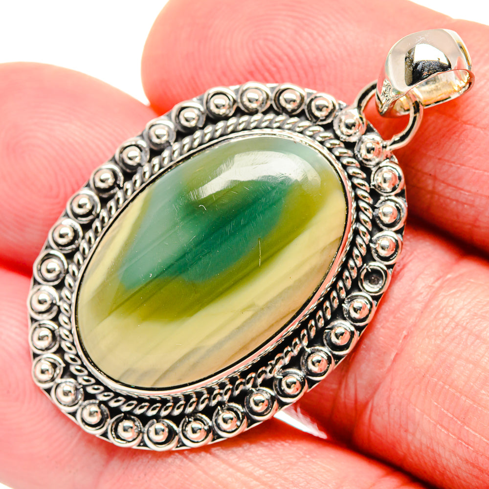 Willow Creek Jasper Pendants handcrafted by Ana Silver Co - PD18413