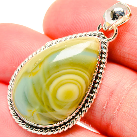 Willow Creek Jasper Pendants handcrafted by Ana Silver Co - PD18417