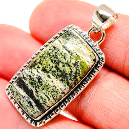 Lizard Jasper Pendants handcrafted by Ana Silver Co - PD18435