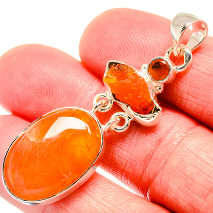 Carnelian Pendants handcrafted by Ana Silver Co - PD18443