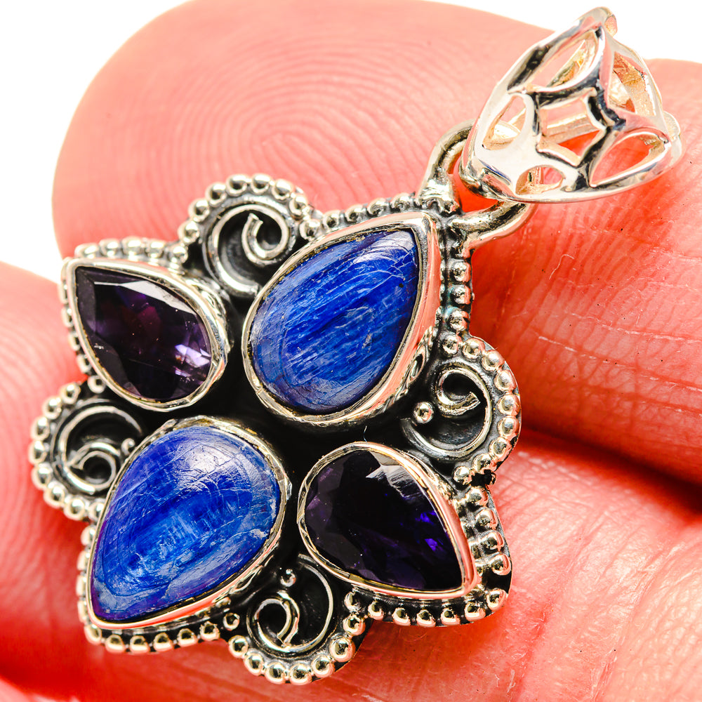 Kyanite Pendants handcrafted by Ana Silver Co - PD18454