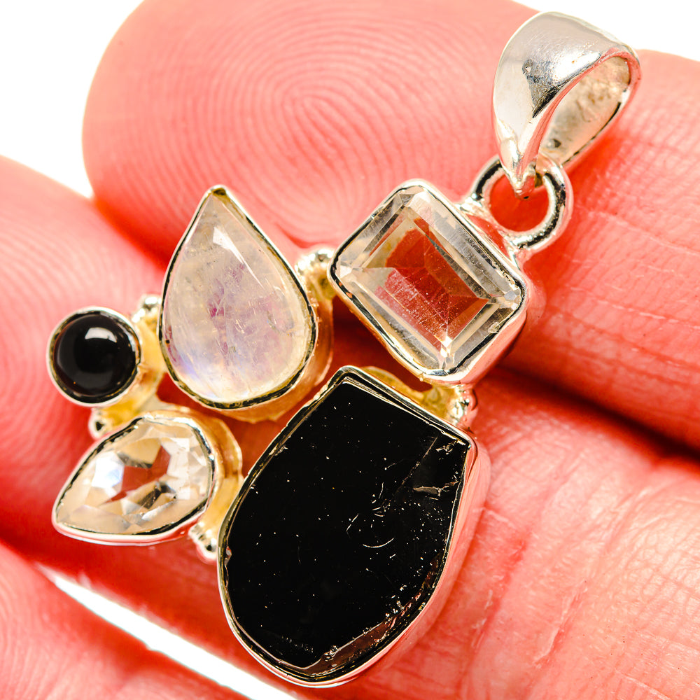 Shungite Pendants handcrafted by Ana Silver Co - PD18457