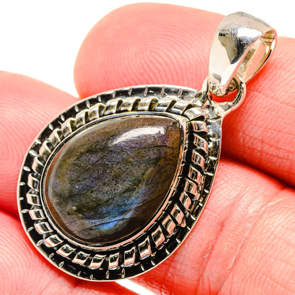 Labradorite Pendants handcrafted by Ana Silver Co - PD18476