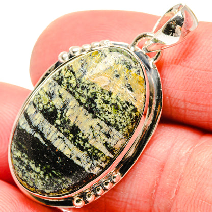 Lizard Jasper Pendants handcrafted by Ana Silver Co - PD18492