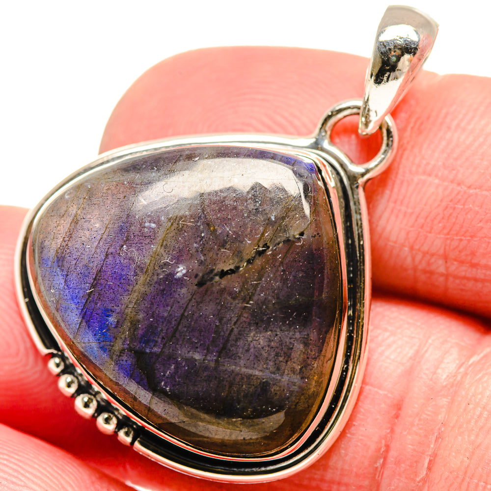 Labradorite Pendants handcrafted by Ana Silver Co - PD18494
