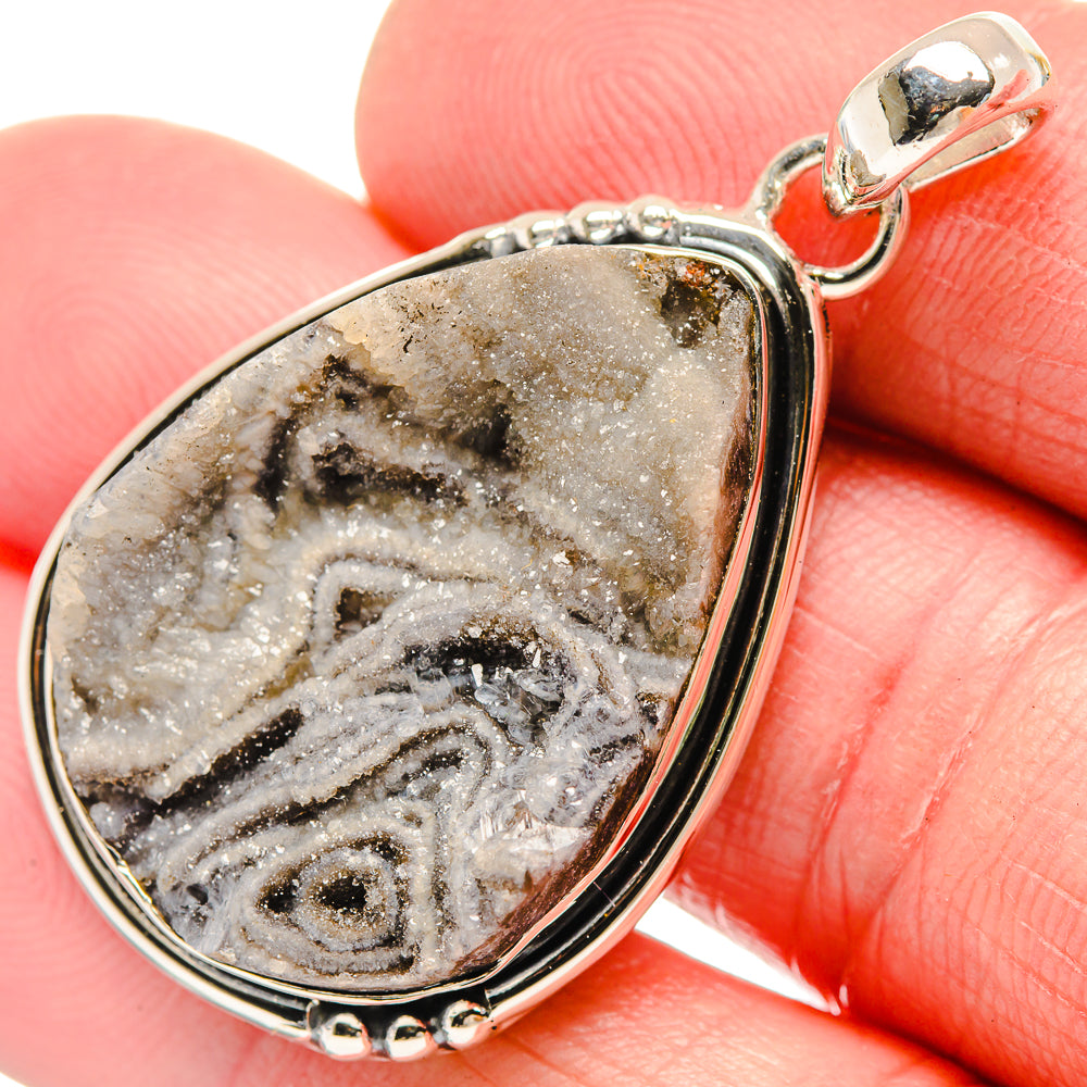 Desert Druzy Pendants handcrafted by Ana Silver Co - PD18498