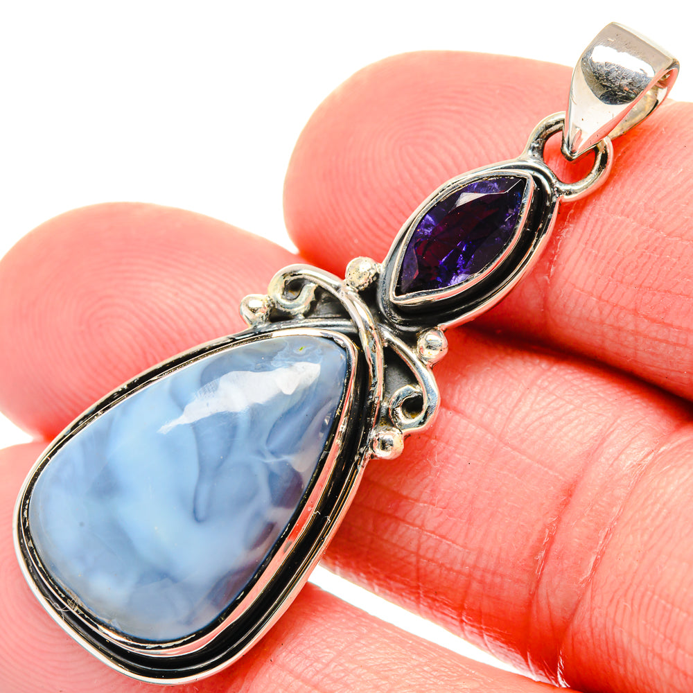 Owyhee Opal Pendants handcrafted by Ana Silver Co - PD18503
