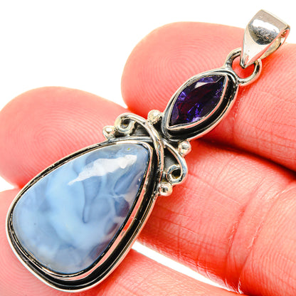 Owyhee Opal Pendants handcrafted by Ana Silver Co - PD18503
