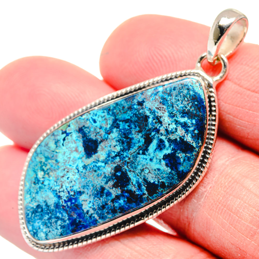 Shattuckite Pendants handcrafted by Ana Silver Co - PD18526