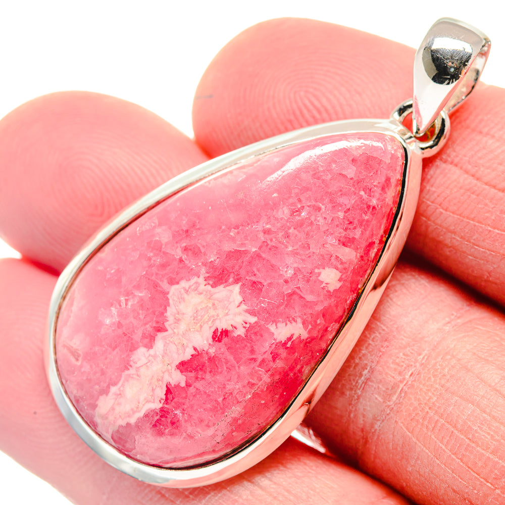 Rhodochrosite Pendants handcrafted by Ana Silver Co - PD18527