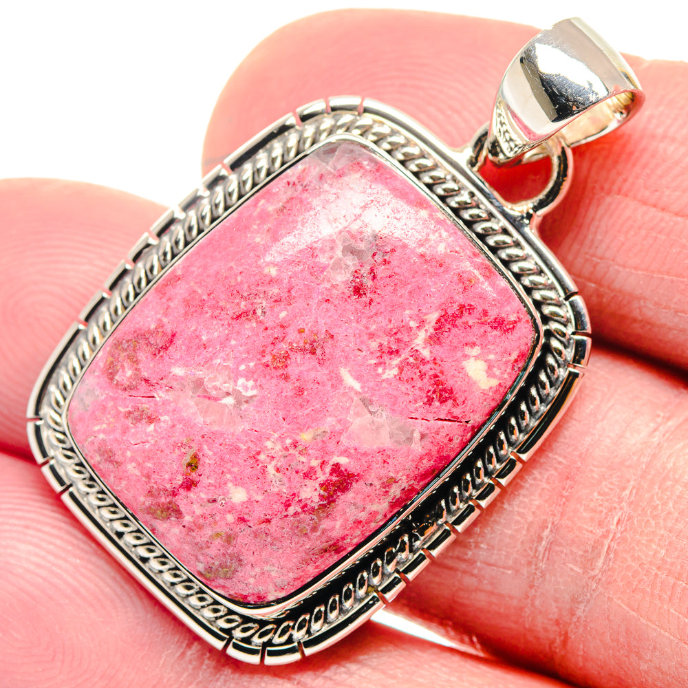 Thulite Pendants handcrafted by Ana Silver Co - PD18536