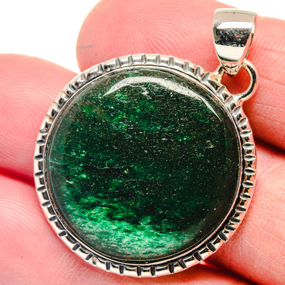 Green Aventurine Pendants handcrafted by Ana Silver Co - PD18547