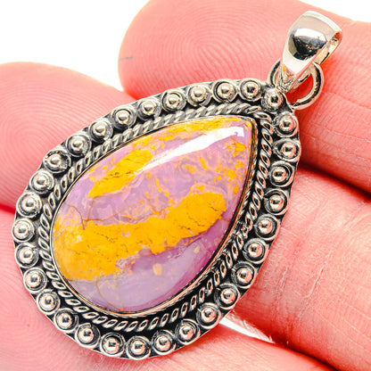 Phosphosiderite Pendants handcrafted by Ana Silver Co - PD18549