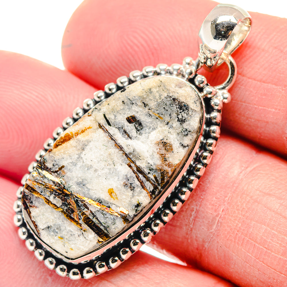 Astrophyllite Pendants handcrafted by Ana Silver Co - PD18556