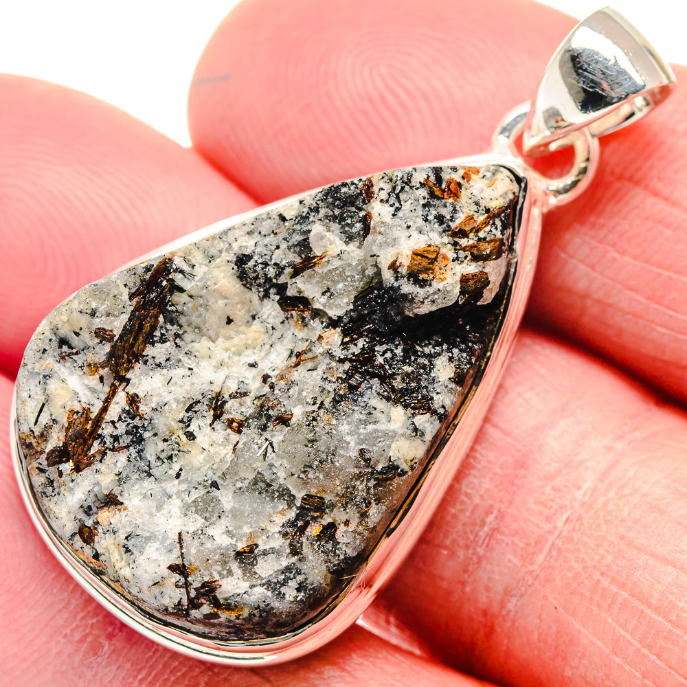Astrophyllite Pendants handcrafted by Ana Silver Co - PD18564