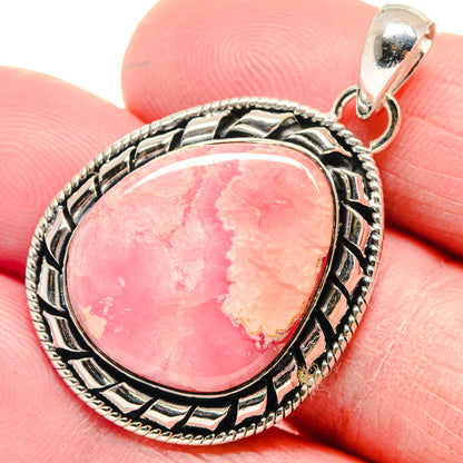 Rhodochrosite Pendants handcrafted by Ana Silver Co - PD18565