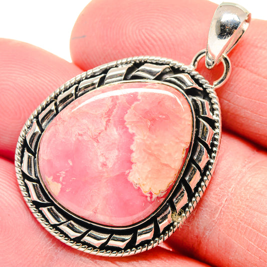 Rhodochrosite Pendants handcrafted by Ana Silver Co - PD18565
