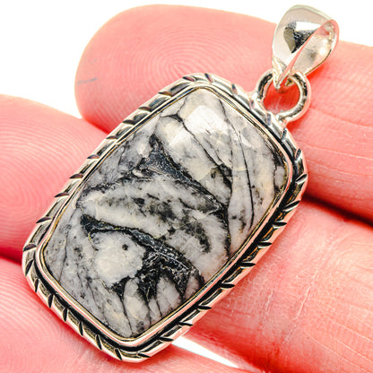 Pinolith Jasper Pendants handcrafted by Ana Silver Co - PD18569