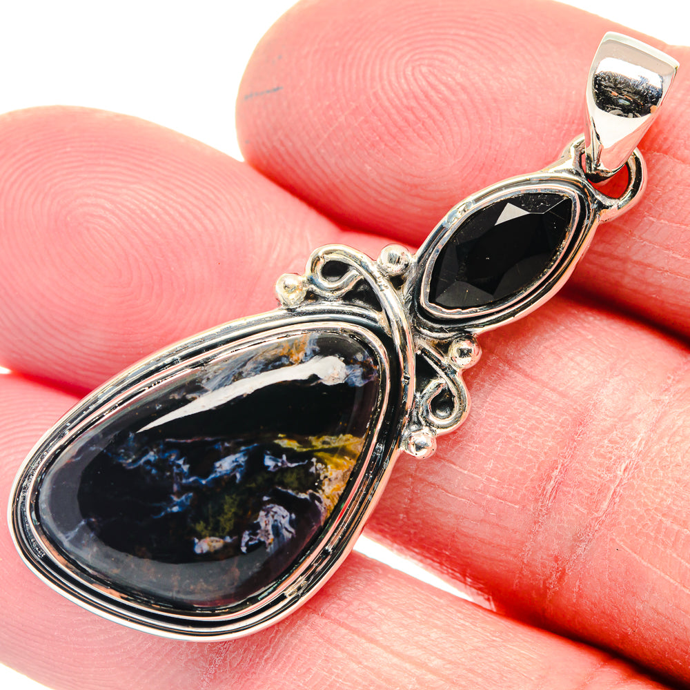Pietersite Pendants handcrafted by Ana Silver Co - PD18576