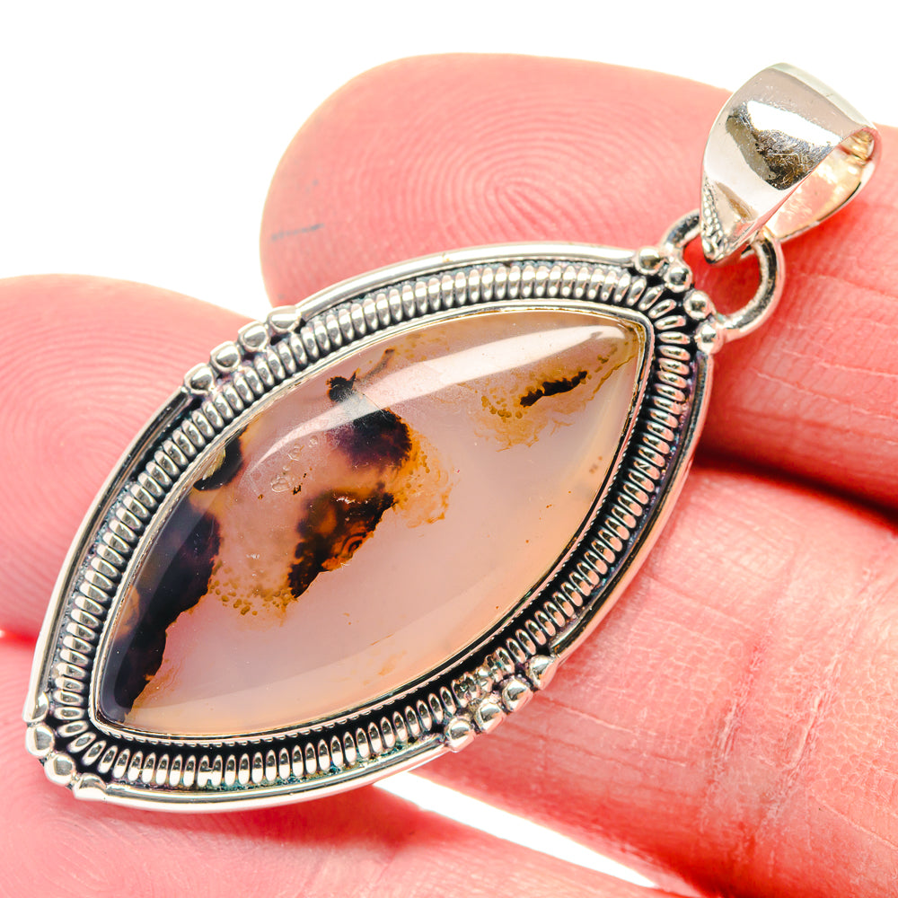 Montana Agate Pendants handcrafted by Ana Silver Co - PD18580