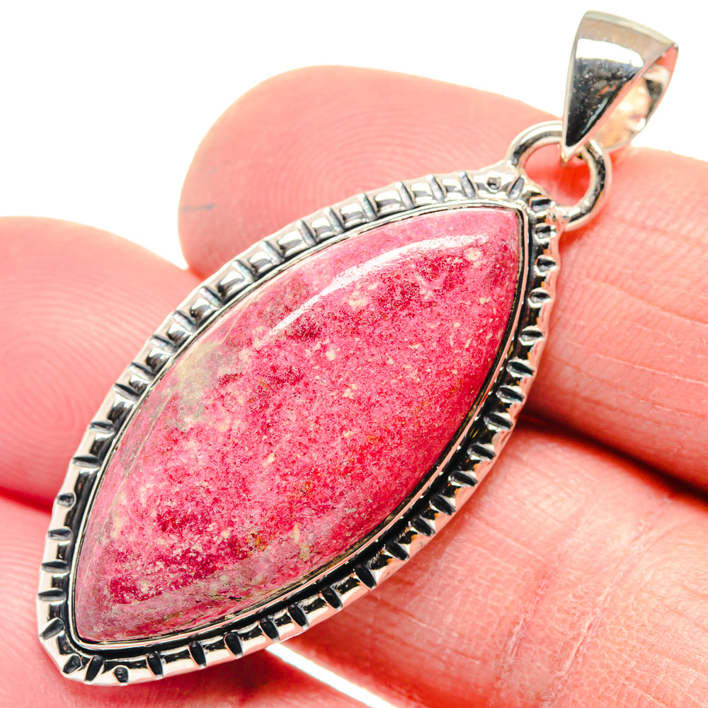 Thulite Pendants handcrafted by Ana Silver Co - PD18589