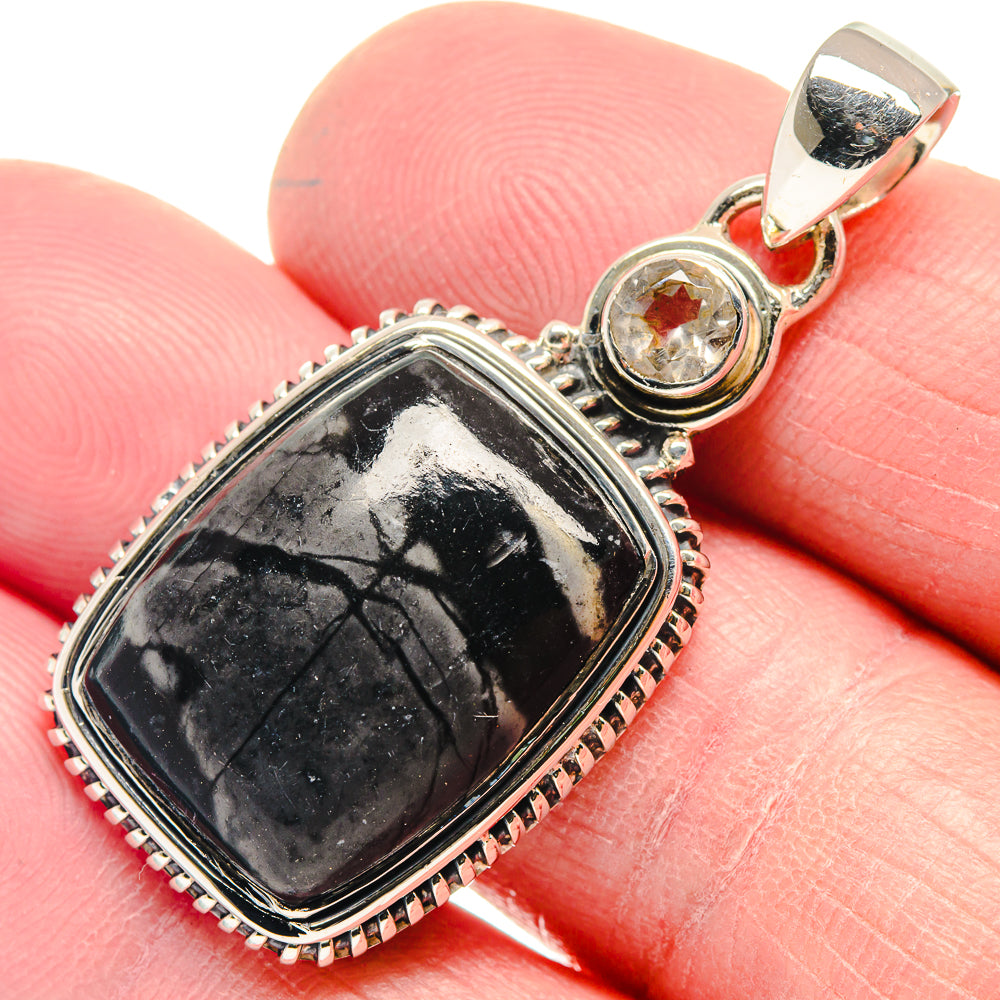Picasso Japer Pendants handcrafted by Ana Silver Co - PD18590