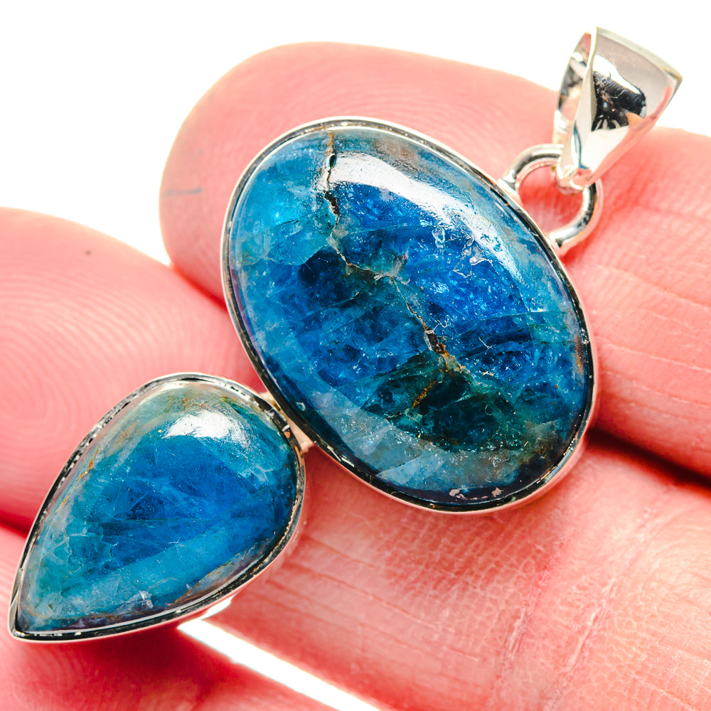 Apatite Pendants handcrafted by Ana Silver Co - PD18591