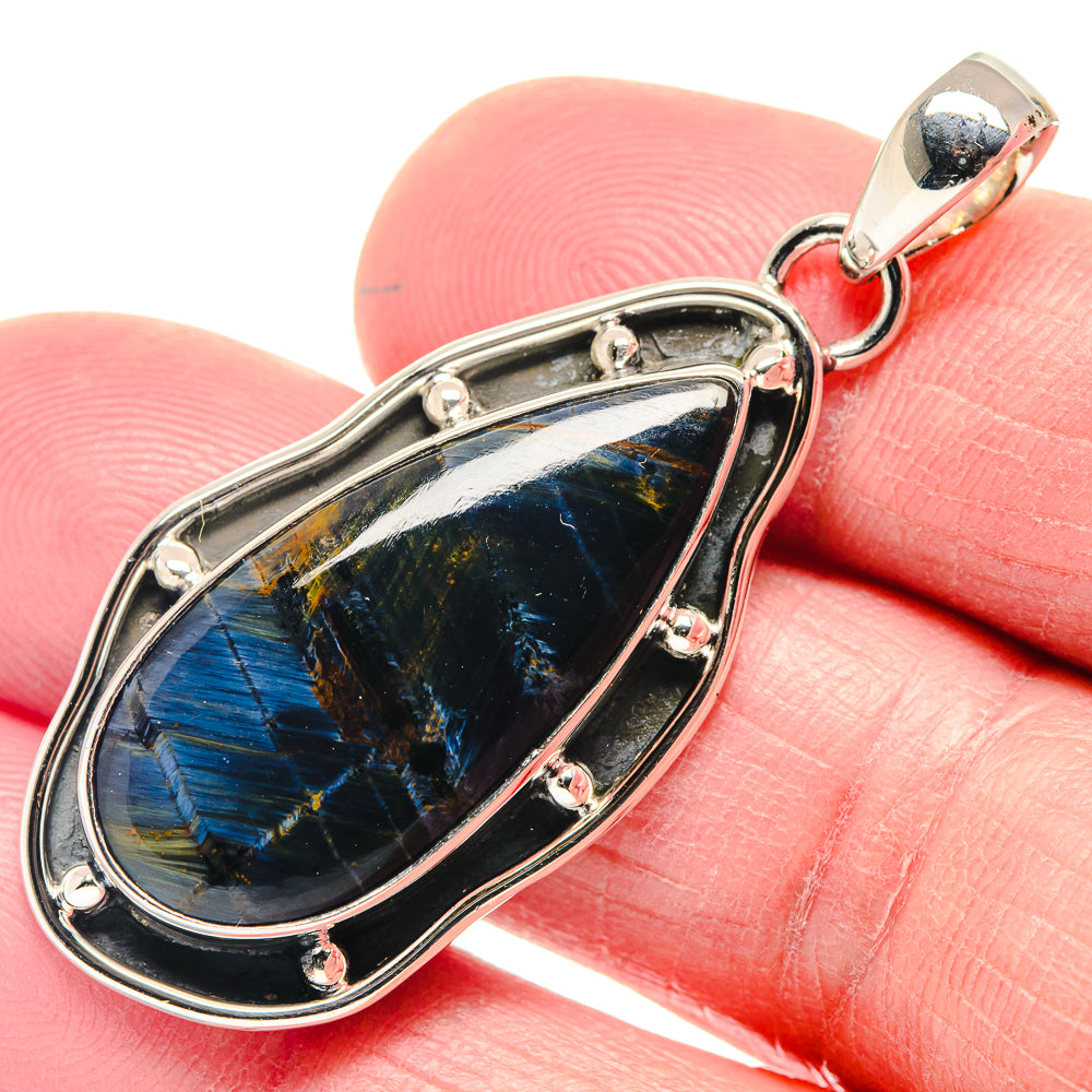 Pietersite Pendants handcrafted by Ana Silver Co - PD18592