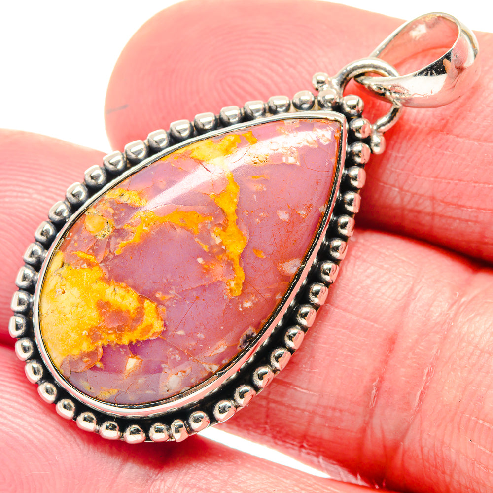Phosphosiderite Pendants handcrafted by Ana Silver Co - PD18600