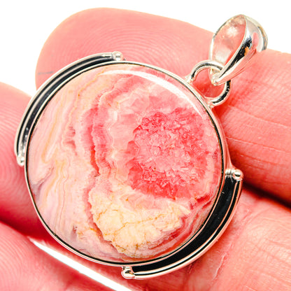 Rhodochrosite Pendants handcrafted by Ana Silver Co - PD18603