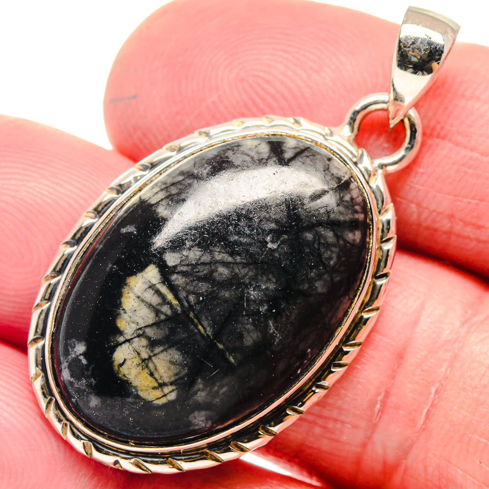 Picasso Jasper Pendants handcrafted by Ana Silver Co - PD18616