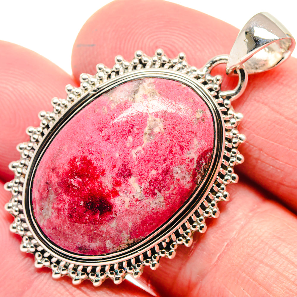 Thulite Pendants handcrafted by Ana Silver Co - PD18627