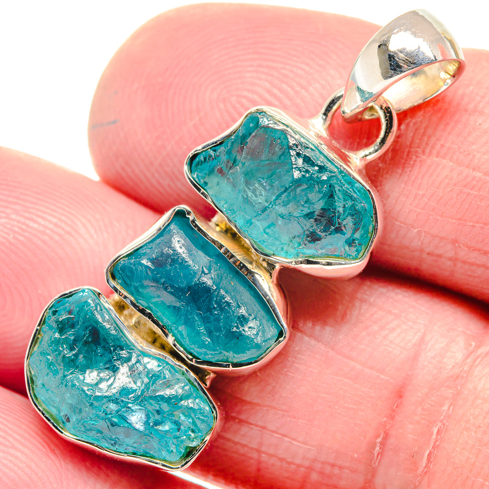 Apatite Pendants handcrafted by Ana Silver Co - PD18652