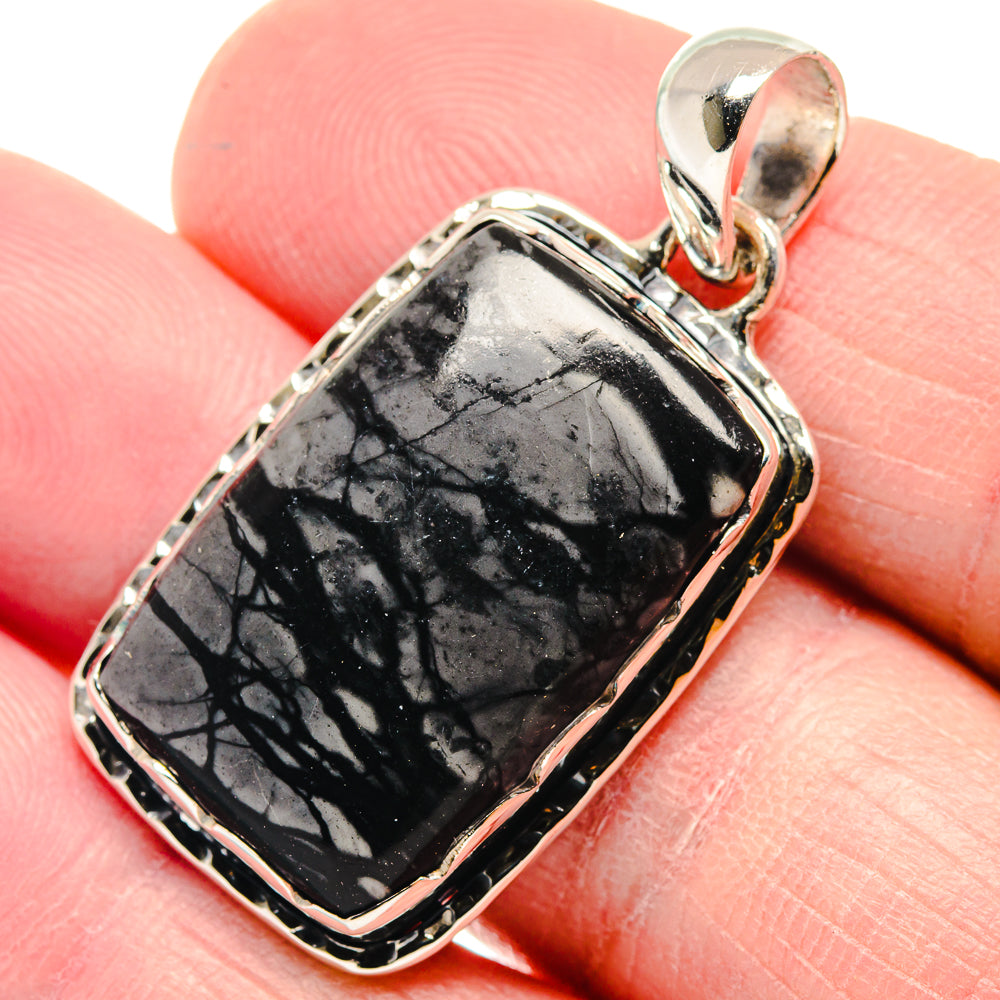 Picasso Jasper Pendants handcrafted by Ana Silver Co - PD18679