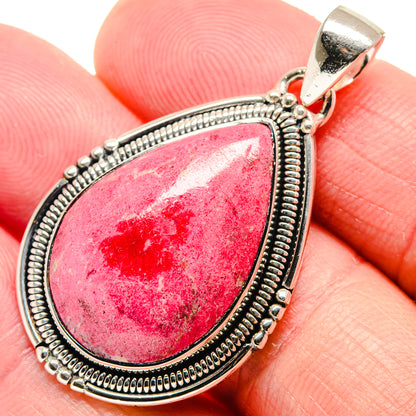 Thulite Pendants handcrafted by Ana Silver Co - PD18682