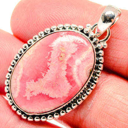 Rhodochrosite Pendants handcrafted by Ana Silver Co - PD18706
