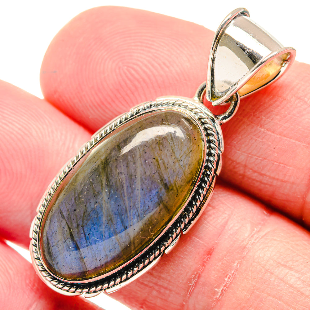 Labradorite Pendants handcrafted by Ana Silver Co - PD18734