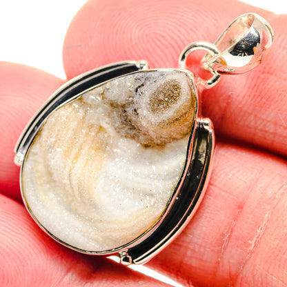 Desert Druzy Pendants handcrafted by Ana Silver Co - PD18735