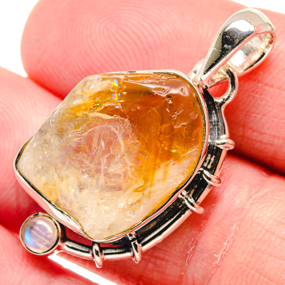 Citrine Pendants handcrafted by Ana Silver Co - PD18737