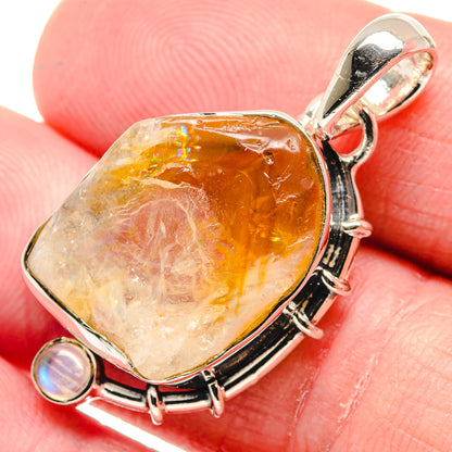 Citrine Pendants handcrafted by Ana Silver Co - PD18737