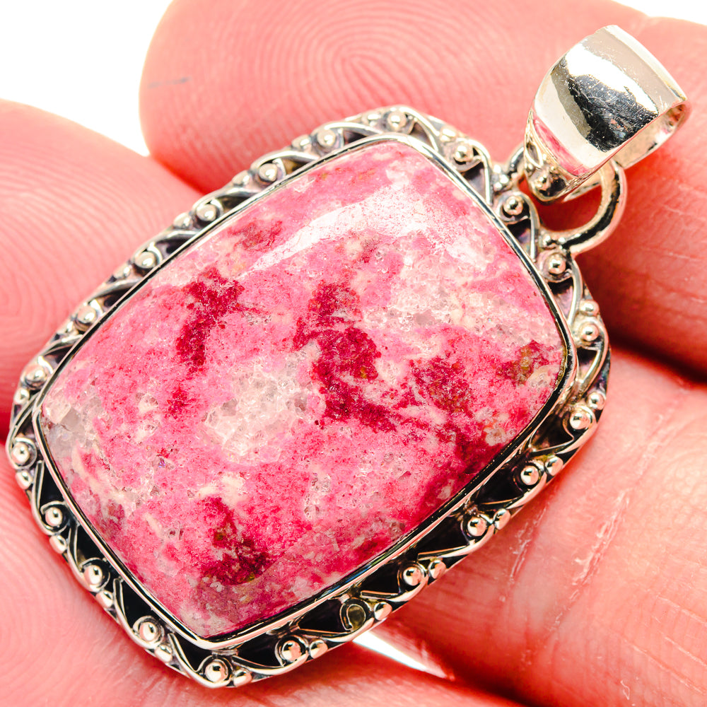 Thulite Pendants handcrafted by Ana Silver Co - PD18744