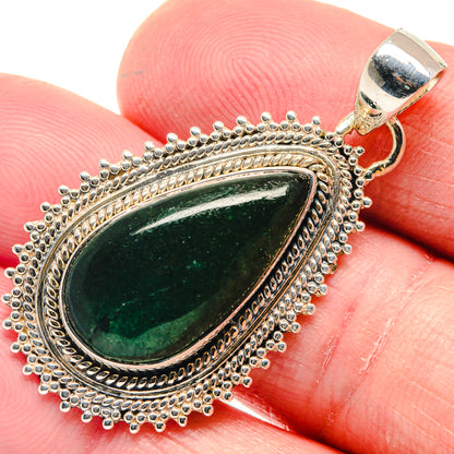Green Aventurine Pendants handcrafted by Ana Silver Co - PD18745